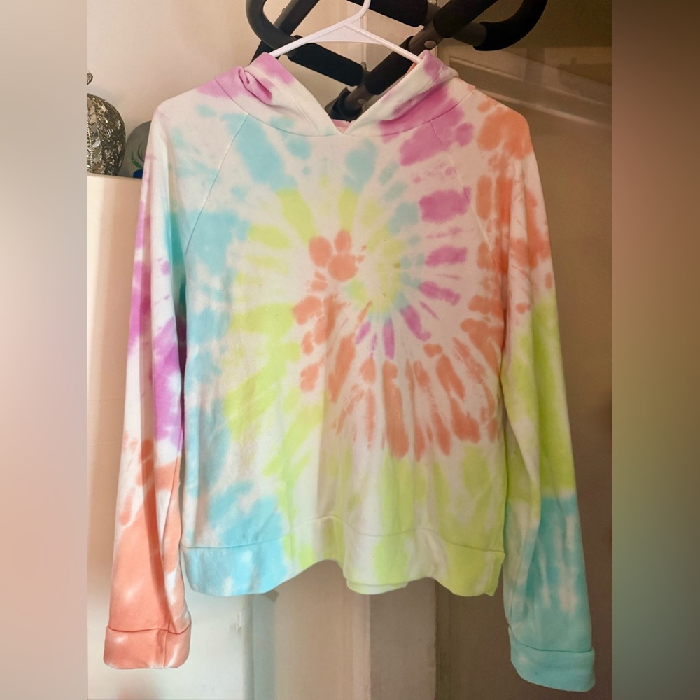 Teenager Girl More Than Magic Colorful Tie-Dye Hoodie